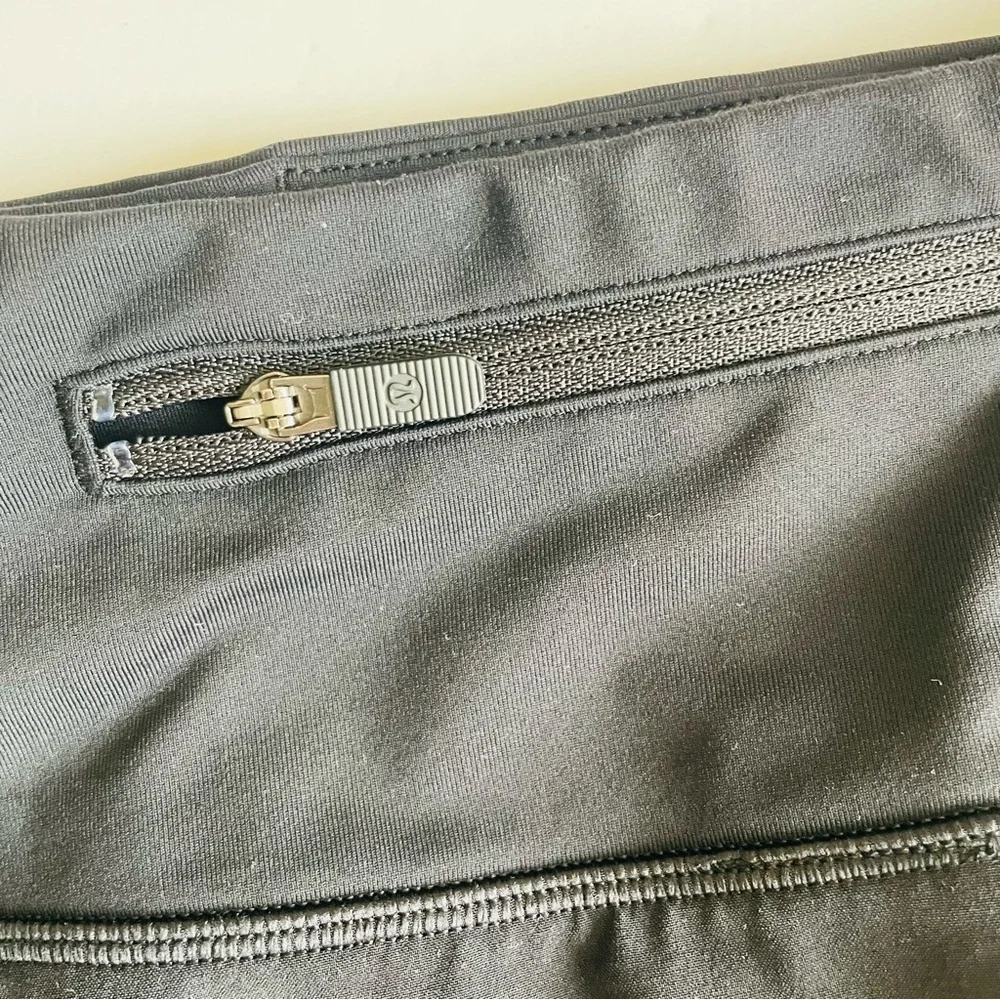 Lululemon SIZE 2 TALL Speed Up MR midrise 5” shorts in black